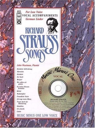 Music Minus One Mezzo Soprano, Contralto or Bass-Baritone Voice