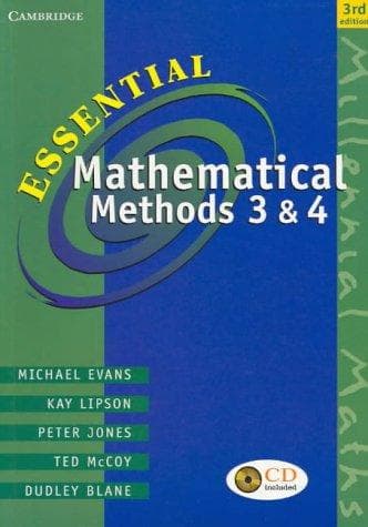 Essential Mathematical Methods 3 & 4