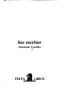 Ser escritor