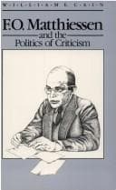 F.O. Matthiessen and the politics of criticism