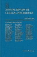 Annual review of clinical psychology