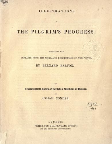Illustrations of the Pilgrim's progress