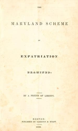 The Maryland scheme of expatriation examined