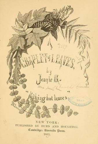 A chaplet of leaves