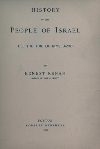 History of the people of Israel