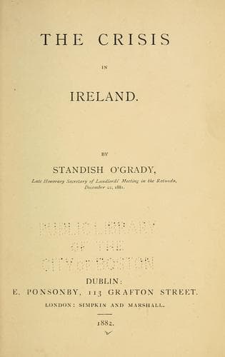 The crisis in Ireland