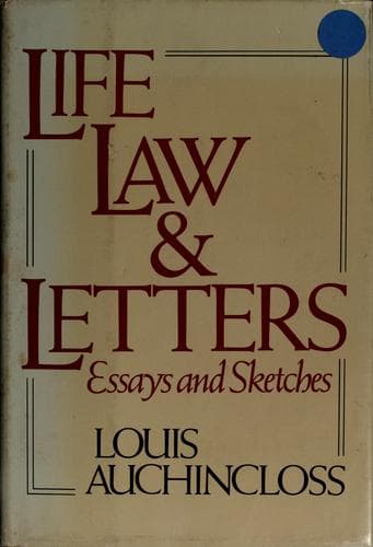 Life, law, and letters