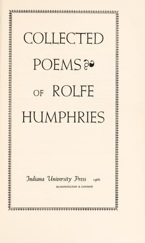Collected poems