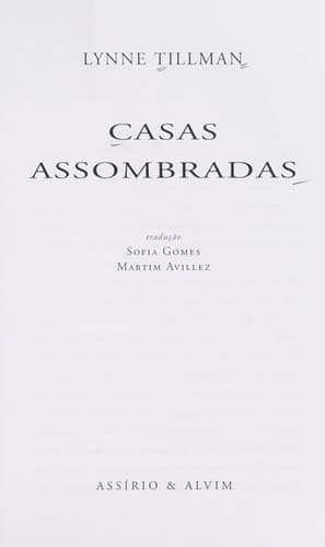 Casas assombradas