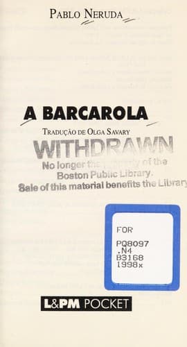 A barcarola