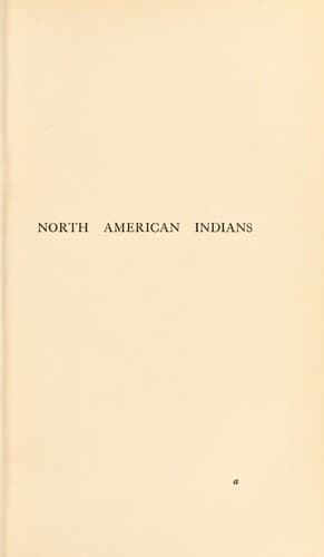 North American Indians