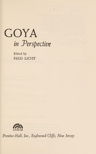 Goya in perspective