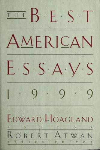 The Best American Essays 1999