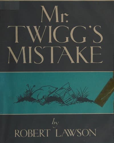 Mr. Twigg's mistake