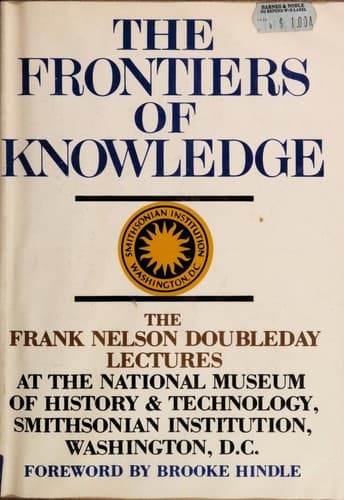 The Frontiers of Knowledge