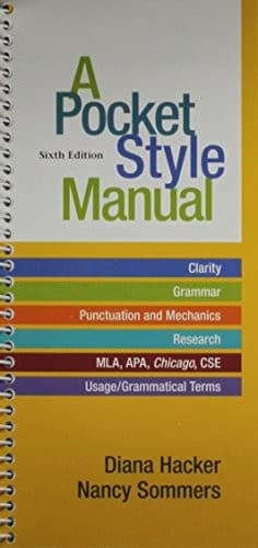 Pocket Style Manual 6e & Writing about Literature 2e with 2009 MLA Update