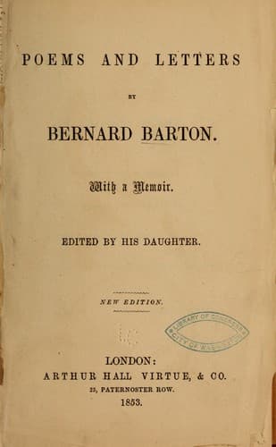 Poems and letters