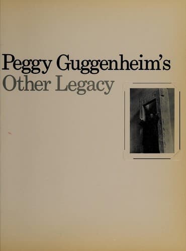Peggy Guggenheim's other legacy