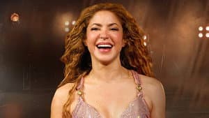 Backstage with Shakira